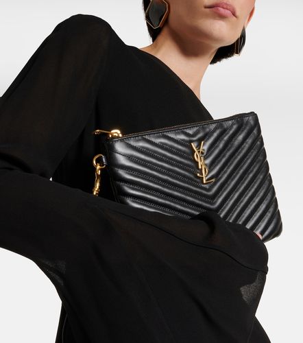 Cassandre matelasse leather pouch - Saint Laurent - Modalova