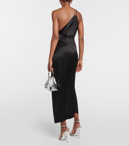 One-shoulder silk midi dress - The Sei - Modalova