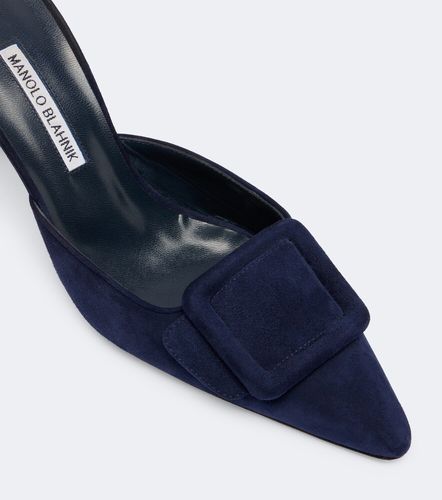 Mules Maysale 70 in suede - Manolo Blahnik - Modalova