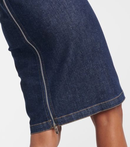 Alaïa Abito midi di jeans - Alaia - Modalova