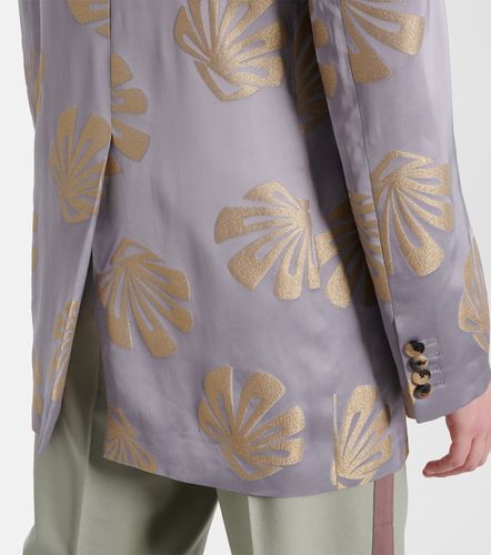 Printed jacquard blazer - Dries Van Noten - Modalova