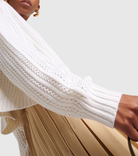 Pullover cropped in lana e cashmere - Max Mara - Modalova
