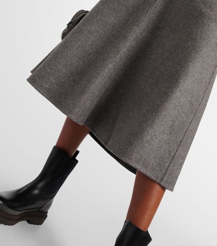 Mid-rise wool midi skirt - Brunello Cucinelli - Modalova