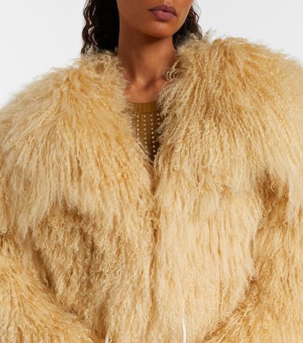 The Attico Cropped shearling jacket - The Attico - Modalova