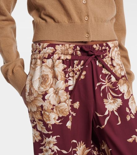 Weite Hose aus einem Seidengemisch - Dolce&Gabbana - Modalova