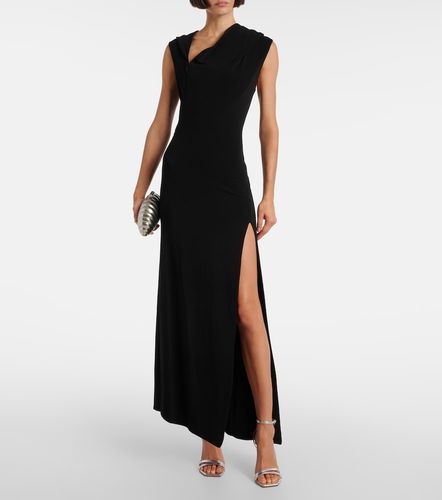 Mugler Asymmetric jersey gown - Mugler - Modalova