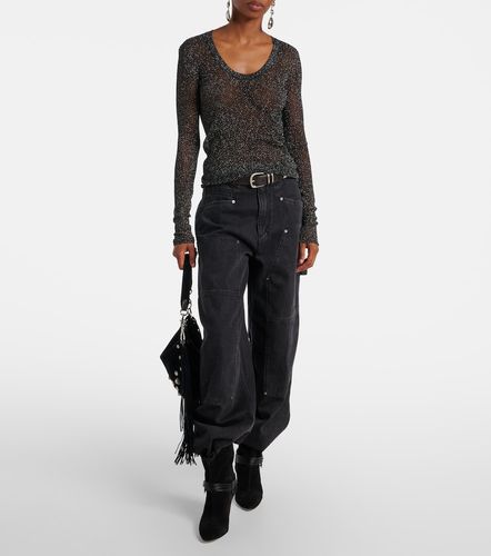 Isabel Marant Top Thalia de lamé - Isabel Marant - Modalova