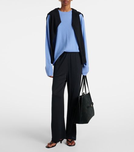 Pantaloni regular in cotone e seta - Toteme - Modalova