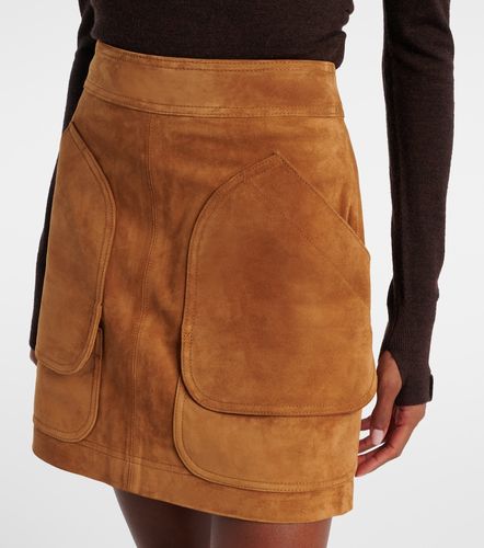 Norwood suede miniskirt - Veronica Beard - Modalova