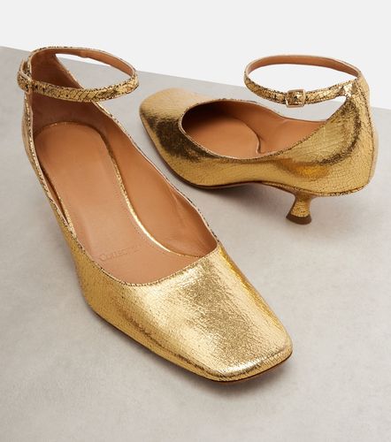 Anna metallic leather pumps - Calvin Klein Collection - Modalova