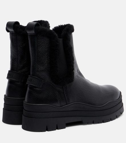 Arosa shearling-lined leather Chelsea boots - Bogner - Modalova