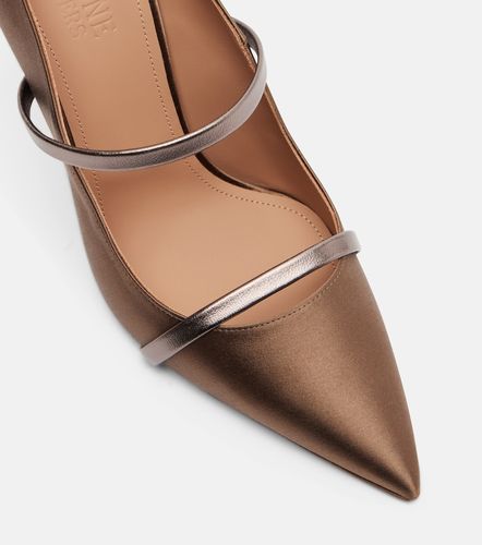 Pumps Diaz 100 aus Satin mit Leder - Malone Souliers - Modalova