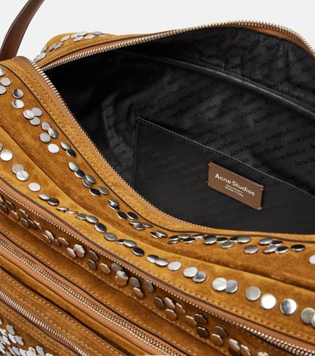 Schultertasche Camera Large aus Veloursleder - Acne Studios - Modalova