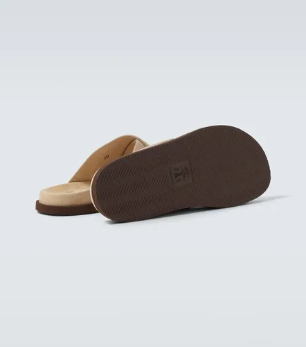 Sandalias de ante - Brunello Cucinelli - Modalova