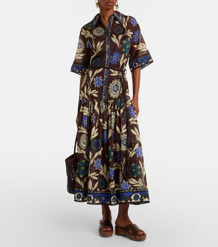 Alémais Vestido camisero Jasper de algodón y seda - Alemais - Modalova
