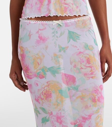 Gonna lunga Solay con stampa floreale - Bananhot - Modalova