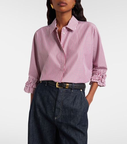Camicia in popeline di cotone a righe - 'S Max Mara - Modalova