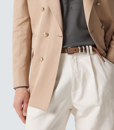 Gürtel aus Leder - Brunello Cucinelli - Modalova