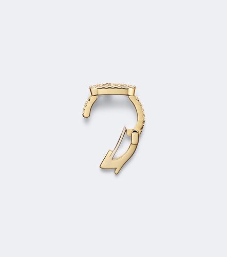 Move Uno 18kt ear cuff with diamonds - Messika - Modalova