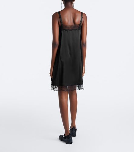 Vestido lencero con encaje - Simone Rocha - Modalova