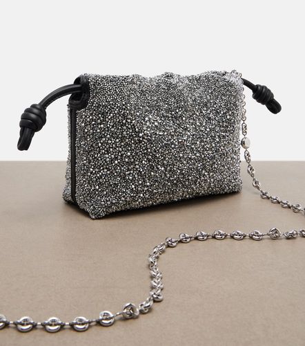 Clutch Flamenco Mini con perline - Loewe - Modalova