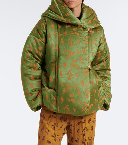 Wattierte Jacke aus Jacquard - Dries Van Noten - Modalova