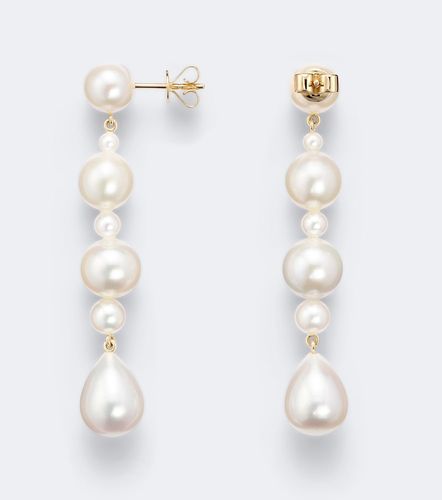 Pendientes Amis de Lucia de oro de 14 ct con perlas - Sophie Bille Brahe - Modalova