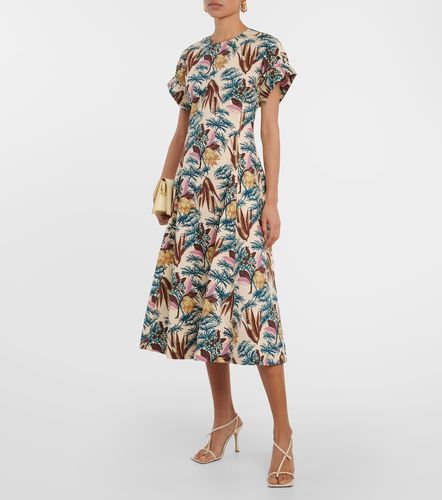 Vestido midi Devon de popelín de algodón - Ulla Johnson - Modalova