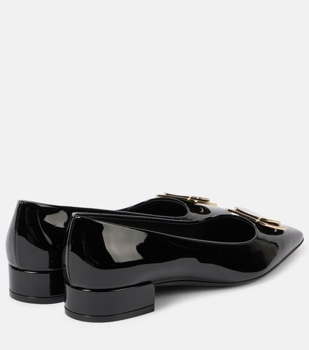 Venera patent leather ballet flats - Ferragamo - Modalova