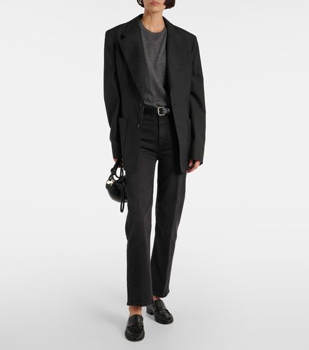 Jeans rectos Le Sleek de tiro alto - Frame - Modalova