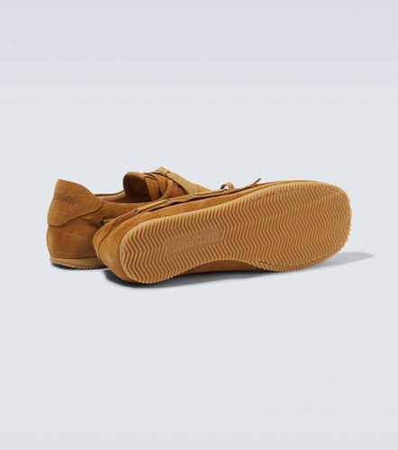 Mocassini Batto in suede stampato - Jacquemus - Modalova