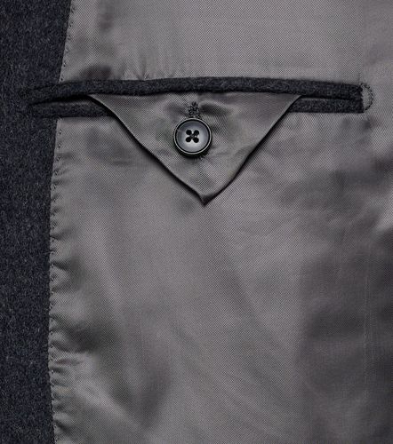 Blazer de pelo de camello - Saman Amel - Modalova