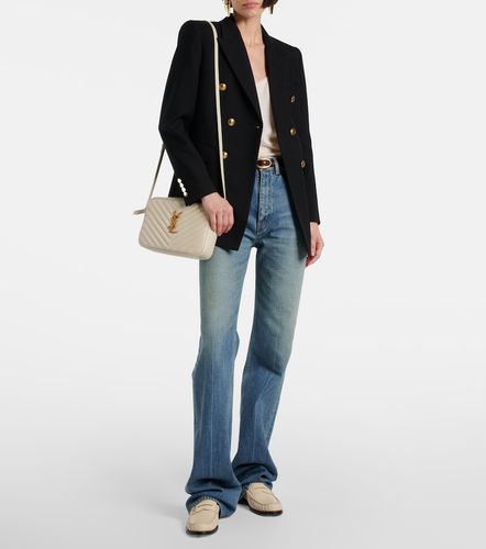 Lou leather camera bag - Saint Laurent - Modalova