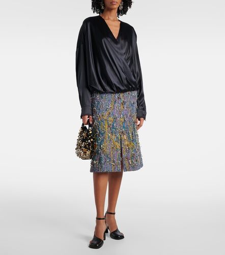 Dries Van Noten Top aus Satin - Dries Van Noten - Modalova