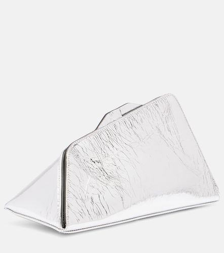 PM oversized leather clutch - The Attico - Modalova