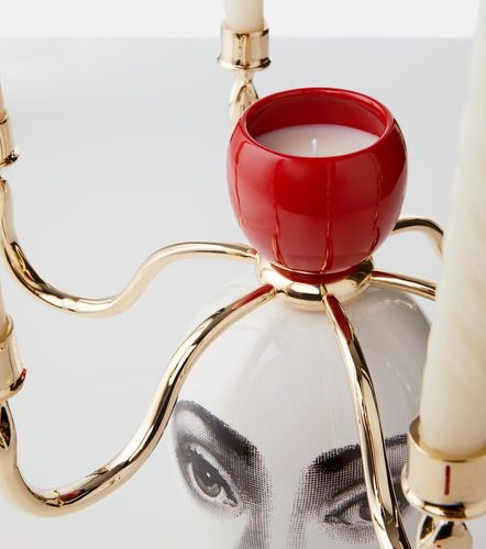 Candelabro Sul Tardi con candele profumate - Fornasetti - Modalova