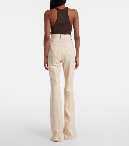 Bolan cotton and linen bootcut jeans - Rick Owens - Modalova
