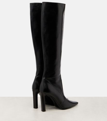 Francoise 95 leather knee-high boots - Saint Laurent - Modalova