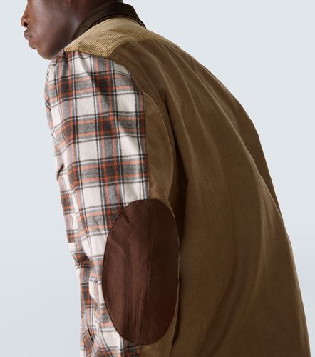 Checked cotton flannel jacket - Junya Watanabe - Modalova