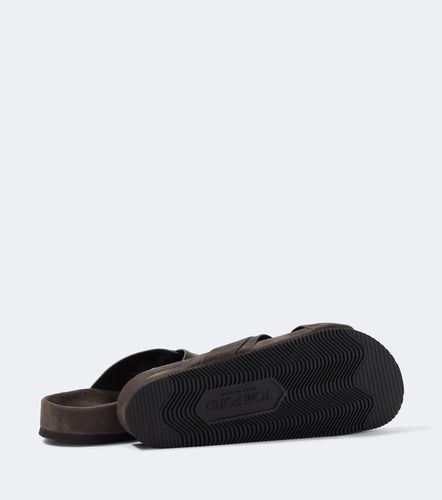Tom Ford Sandali in suede - Tom Ford - Modalova