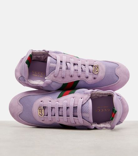 Sneakers Shift mit Veloursleder - Gucci - Modalova