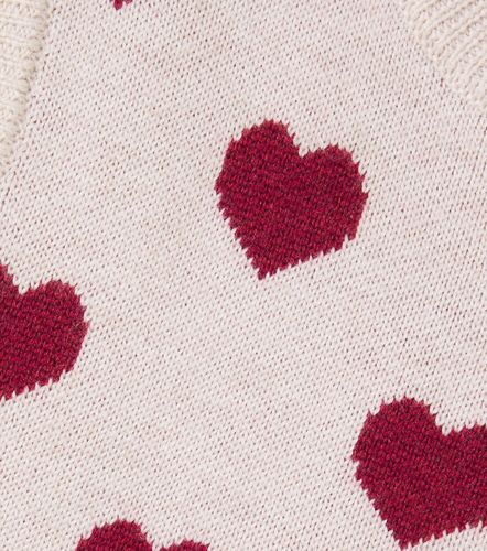 Chaleco Gaby de lana en jacquard - Wheat - Modalova