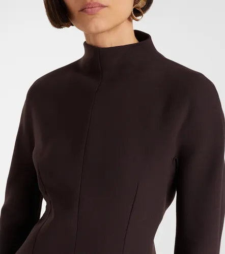 Sportmax Peplum gabardine minidress - Sportmax - Modalova