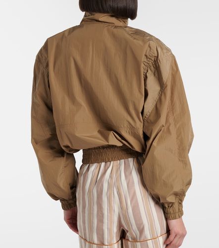 Gathered canvas jacket - Saint Laurent - Modalova