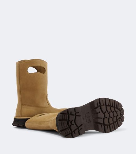 Botas Bobby de ante con aberturas - Loewe - Modalova
