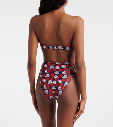 Top bikini a fascia con stampa e nodo - Same - Modalova