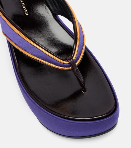 Sandali infradito in raso - Dries Van Noten - Modalova