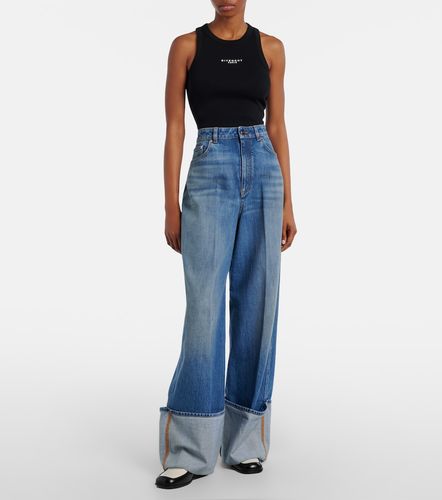 Givenchy Jeans anchos de tiro medio - Givenchy - Modalova