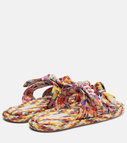 Carousel printed espadrille slides - Zimmermann - Modalova