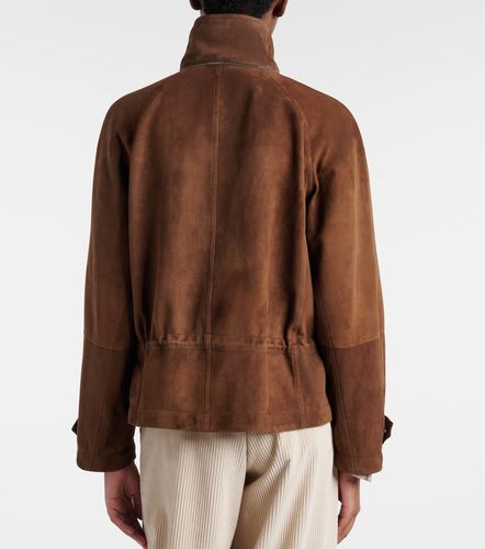 Brunello Cucinelli Chaqueta de ante - Brunello Cucinelli - Modalova